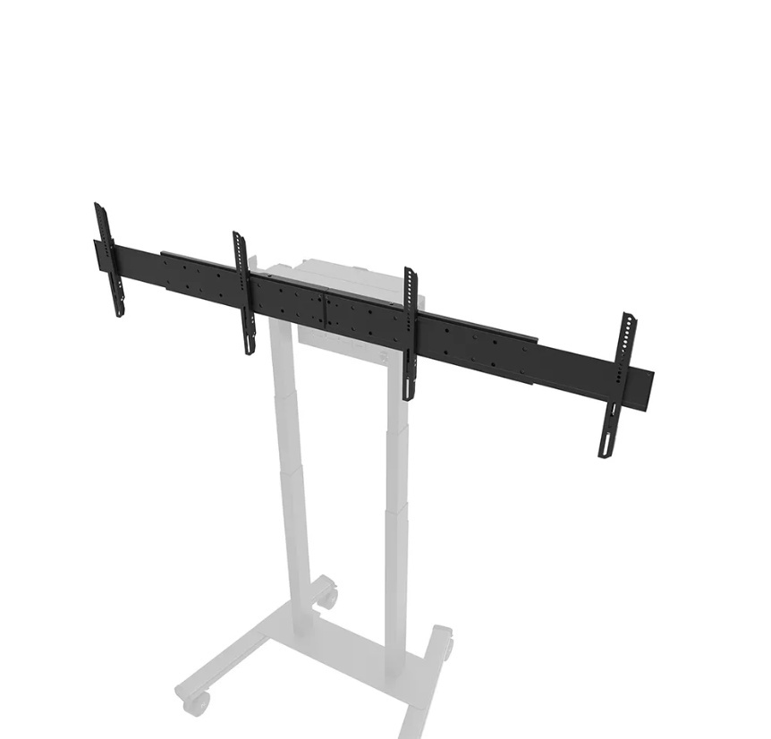 Bara pentru adaugarea unui ecran in plus Neomounts by Newstar compatibila cu FL55-875BL1 si WL55-875BL1, pentru display-uri 42"-65", suporta pana la 50 kg pe ecran, VESA min. 100x100, VESA max. 800x400, negru - Img 2