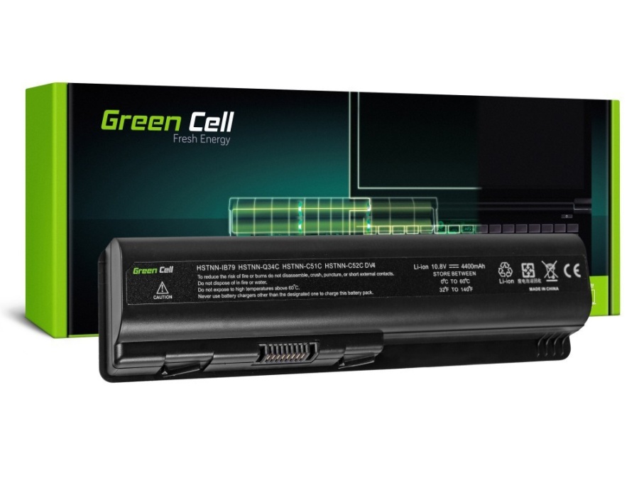 Baterie compatibila Green Cell pentru laptop HP Presario CQ40 CQ41 CQ60 G50 DV4-1200 DV5-1100 DV5-3000 DV6-1000, model HP spare 462889-121 462890-151 484170-001 509459-001 HP 500028-131 EV06 EV06XL HSTNN-IB72 HSTNN-LB72 HP HSTNN-IB73 HSTNN-Q43C - Img 2