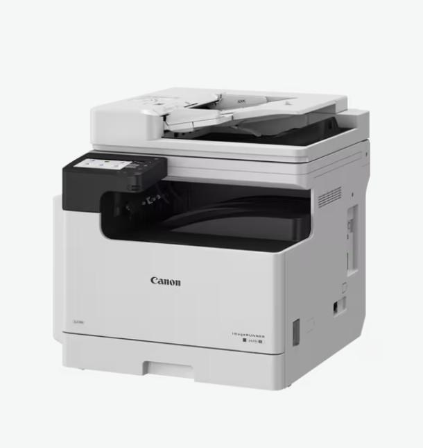 CANON IR2425I II A3 MONO LASER MFP, Format: A3, Functii: Print, Copy, Scan, Fax optional, Procesor: 1.6Ghz, touchscreen 7", Memorie: 2gb, Stocare: 64GB eMMC, Duplex automat, Viteza printare: 25ppm, Rezolutie: 1200 x 1200, Limbaje printare: UFR II, - Img 2