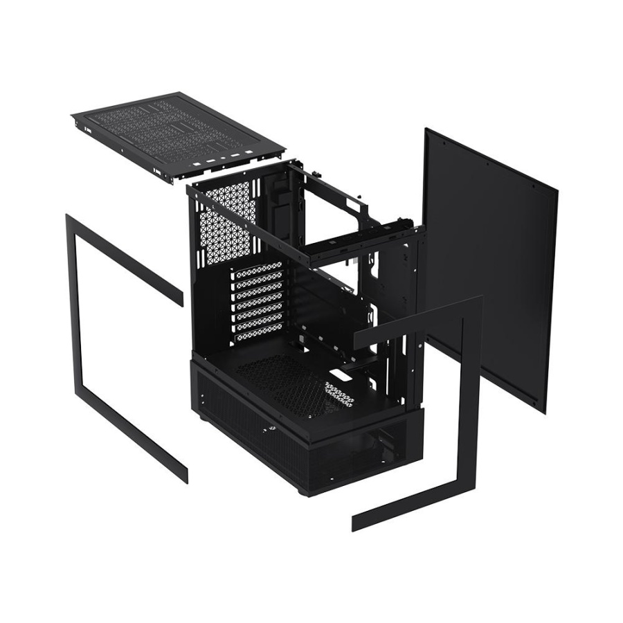 Carcasa 1STPLAYER MI7-A Mid Tower ARGB NEGRU - Img 9