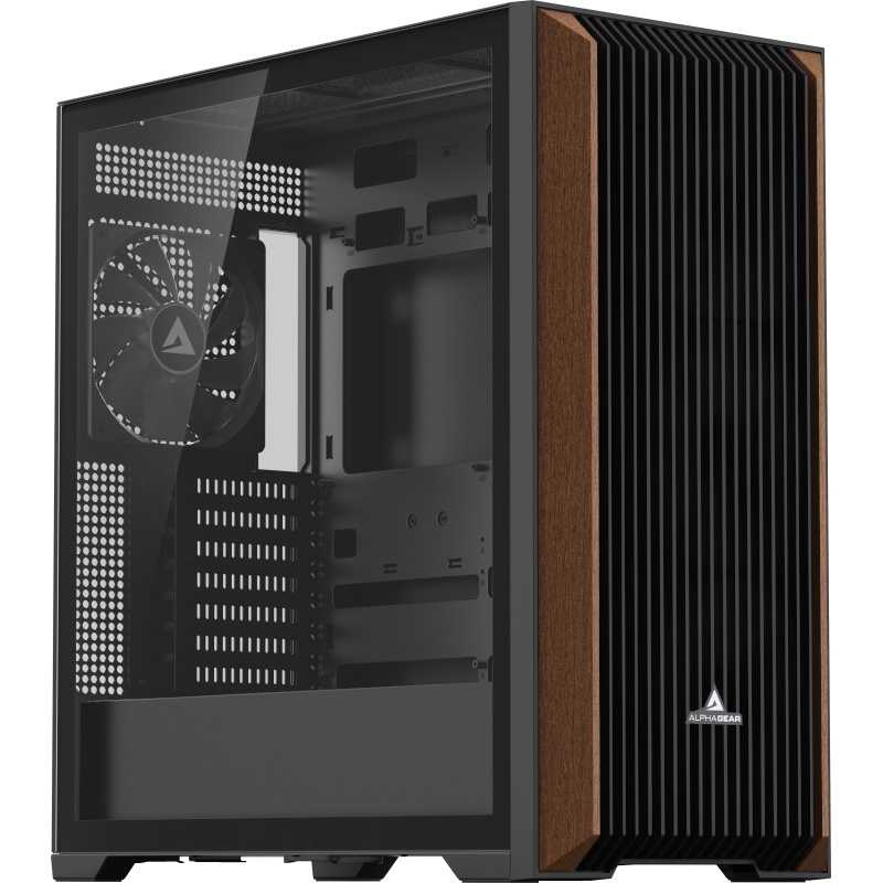 Carcasa ALPHAGEAR Vector, Mid Tower, Black - Img 3