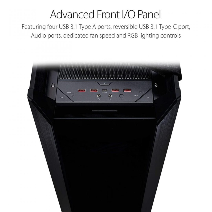 Carcasa Asus GX601 ROG STRIX HELIOS, fara sursa, Middle Tower, EATX, Black - Img 8