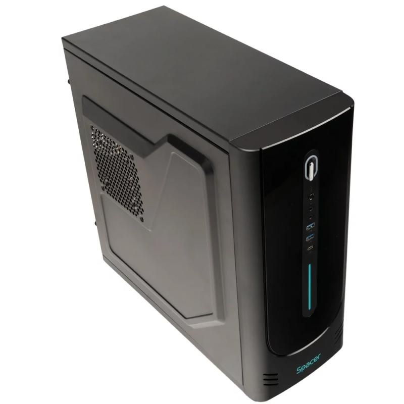 Carcasa SPACER – office - SPCS-OC-CHRONOS Mid Tower NEGRU - Img 6