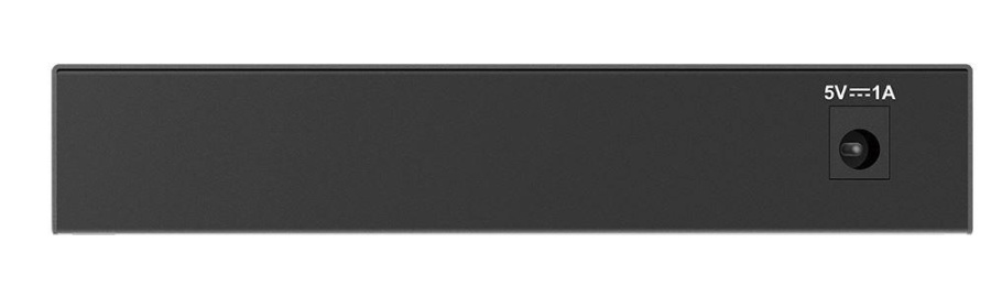 D-Link Switch DGS-108GL, 8 porturi Gigabit, Capacity 16Gbps, desktop, faramanagement, metal, negru, fara ventilator, D-link Green Technology. - Img 3