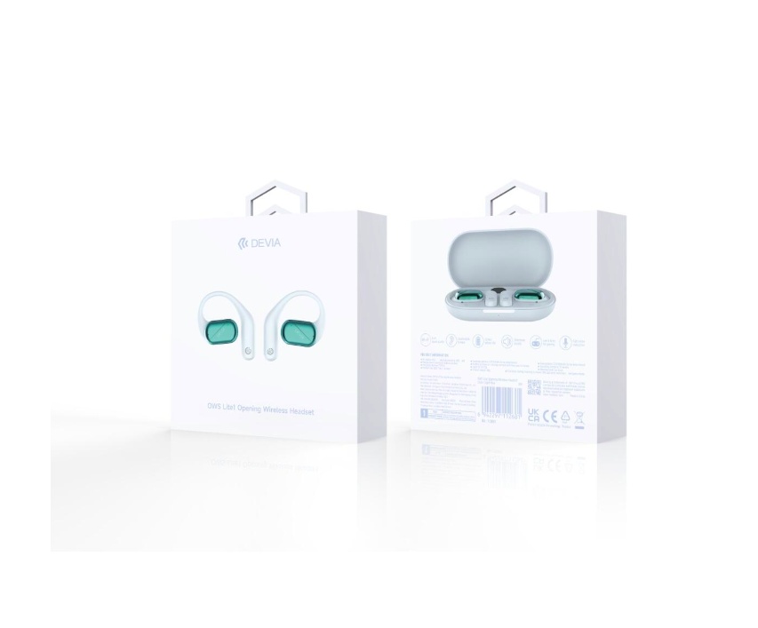 Devia Casti Bluetooth Wireless Open-Ear OWS Lite1 Albastru - Img 4
