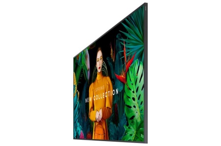 Ecran profesional LFD Monitor Signage Samsung QB55C, 55&quot;, UHD, 16/7, 350nit, panel VA, 8ms, contrast static 4000:1, mătuire Glare, Tizen 7.0, MagicINFO S10, CPU A72*4, stocare 8GB. Symmetric design, center IR, temperature sensor, Workspace - Img 9