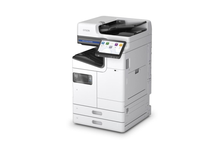 EPSON AM-M5500 A3 Mono INKJET MFP, Format A3, Functii: Printare, copiere, scanare, Fax, Viteza printare: 55ppm A4, Duplex, Rezolutie printare: 600 x 2.400 DPI, Volum lunar recomandat: 6.800 - 60.000 pagini, Viteza scanare: 70ipm, Rezolutie scanare: 600 - Img 3