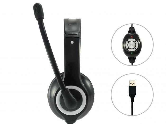 EQUIP 245301 USB Headset, 150x70x165mm - Img 3