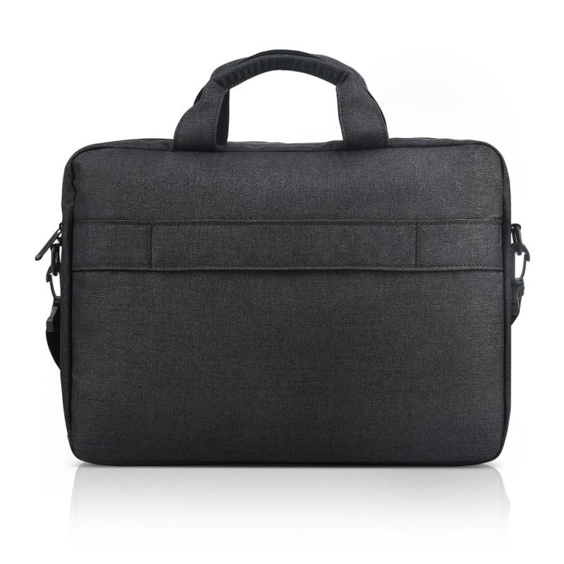 Geanta laptop Lenovo Casual Toploader T210, 15.6", Black, rezistent la apa, compartiment accesorii, compartiment laptop captusit, Material: Textil, Dimensiuni externe: 362 x 22 x 250 mm, Greutate: 465g - Img 10
