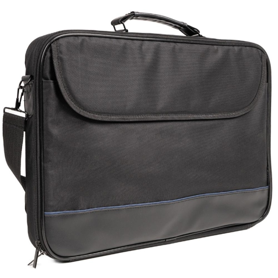 Geanta laptop Spacer, pentru laptopuri cu diagonala de de max. 17.3″, 1 compartiment, buzunar frontal, waterproof, material plastic/nylon, negru - Img 2