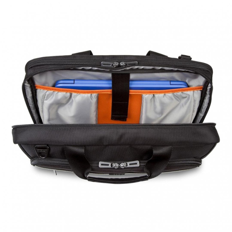 Geanta laptop Targus CitySmart, pentru laptopuri de 15.6" sau mai mici, material poliester, dimensiuni: 41 x 9 x 37 cm, dimensiune compartiment laptop: 38.7 x 2.5 x 26.5 cm, greutate 0.83 kg, negru - Img 4