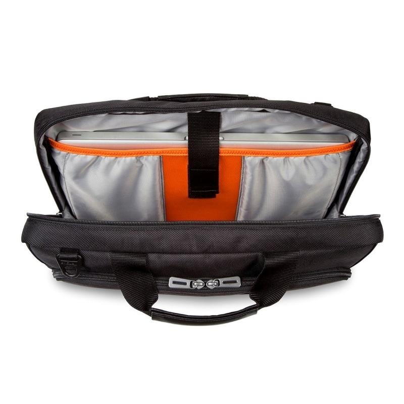 Geanta laptop Targus CitySmart, pentru laptopuri de 15.6" sau mai mici, material poliester, dimensiuni: 41 x 8 x 37 cm, dimensiune compartiment laptop: 38.7 x 2.5 x 26.5 cm, greutate 0.64 kg, negru - Img 8
