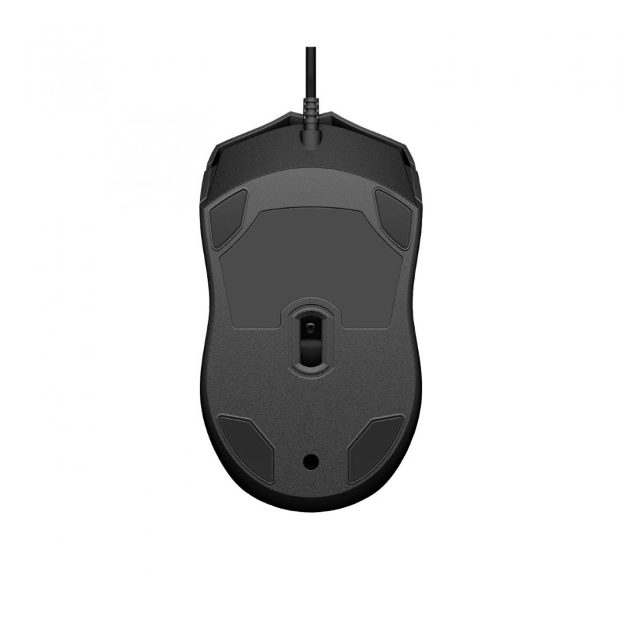 HP MOUSE Wired 105, Culoare: Negru, Dimensiuni: 11.66 x 6.43 x 3.72 cm, Greutate: 0.09kg, Garantie 1 an - Img 3