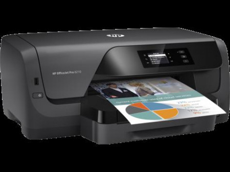 Imprimanta inkjet color HP Officejet Pro 8210, Dimensiune A4, duplex, viteza max 34 ppm black, 34 ppm color , rezolutie max 2400x1200dpi black, procesor RM R4 la 600 MHz/ ARM A9 la 1,2 GHz, memorie 256 MB RAM, alimentare hartie 250 coli, limbaje de