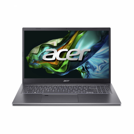 Laptop Acer Aspire 5 A515-58M, 15.6" display with IPS (In-Plane Switching) technology, Full HD 1920 x 1080, Acer ComfyView™ LED-backlit TFT LCD, 16:9 aspect ratio, 45% NTSC color gamut, Wide viewing angle up to 170 degrees, Ultra-slim design, Mercury