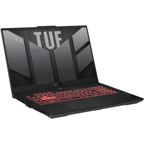 Laptop ASUS TUF Gaming A17 FA707NUG-HX159, AMD Ryzen 7 7445HS, 17.3 inch, RAM 16GB, SSD 1TB, nVidia GeForce RTX 4050 6GB, No OS, Mecha Grey - Img 3