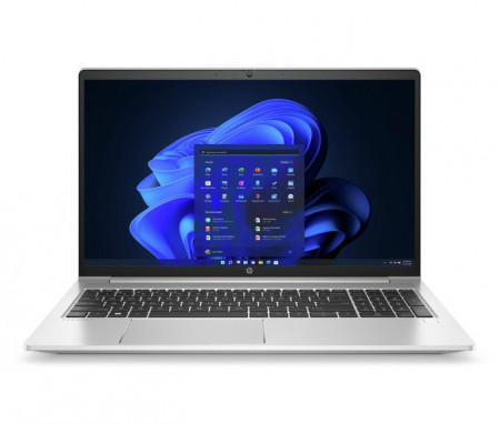 Laptop HP ProBook 450 G9 cu procesor Intel Core i5-1235U 10 Core (1.3GHz, up to 4.4GHz, 12MB), 15.6 inch FHD, Intel UHD Graphics, 8GB DDR4, SSD, 512GB PCIe NVMe, Free DOS, Pike Silver