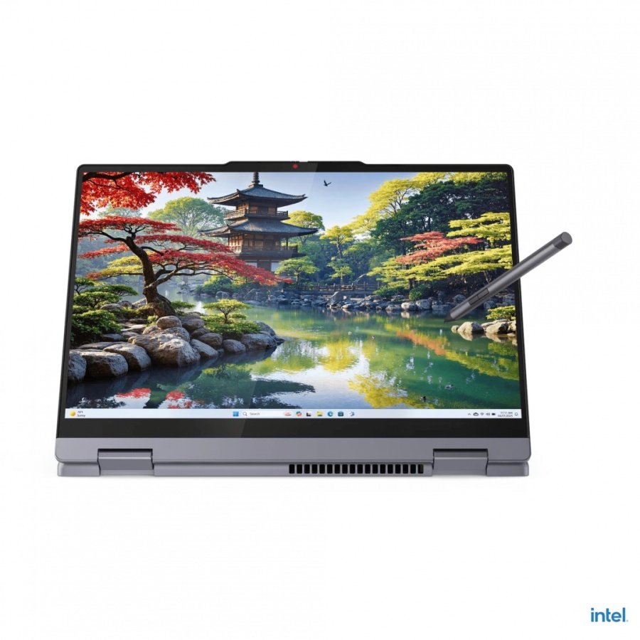 Laptop Lenovo IdeaPad 5 2-in-1 14IAL10, 14" WUXGA (1920x1200) IPS 300nits Glossy, 45% NTSC, 60Hz, TÜV Low Blue Light, Glass, Touch, Intel® Core Ultra 5 225U, 12C (2P + 8E + 2LPE) / 14T, Max Turbo up to 4.8GHz, 12MB, video Integrated Intel® Graphics, RAM - Img 6