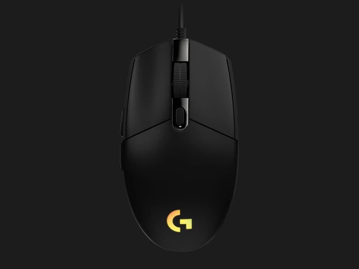 Logitech mouse cu fir G102 RGB, 6 butoane, 8000 dpi, senzor optic, USB, negru - Img 3