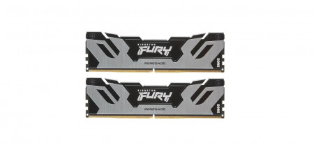 Memorie RAM Kingston, DIMM, DDR5, 32GB, 6800MHz, CL36, 1.35V, FURY Renegade Silver, Kit of 2