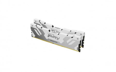 Memorie RAM Kingston, DIMM, DDR5, 32GB, 6800MHz, CL36, 1.35V, FURY Renegade White, Kit of 2