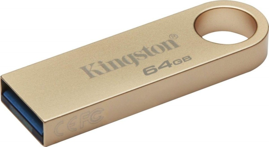 Memorie USB Flash Drive Kingston 64GB 220MB/s Metal USB 3.2 Gen 1 DataTraveler SE9 G3 - Img 2