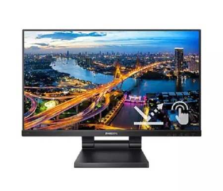 Monitor Philips 21.5" 222B1TC/00, Touch: P-Cap, Diagonal (inch): 21.5, Diagonal (cm): 54.7, Aspect ratio: 16:9, Panel: IPS, Resolution: 1920x1080, Refresh Rate: 75Hz, Response time GtG: 4ms, Brightness (max): 250 cd/m², Contrast (static) : 1,000:1,