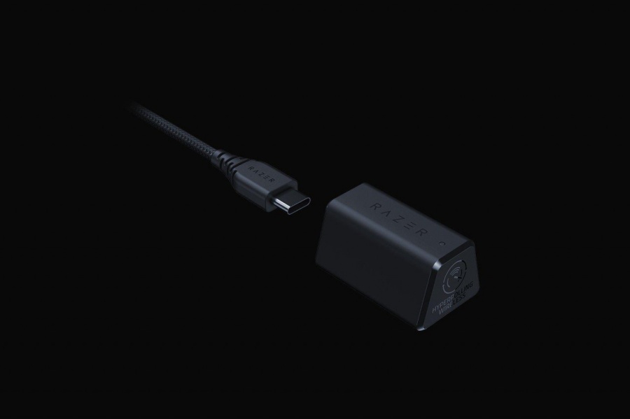 Mouse Razer DeathAdder V3 Pro optic, numar butoane progamabile 5, rezolutie 30000 DPI, negru, include Dongle wireless HyperPolling - Img 3