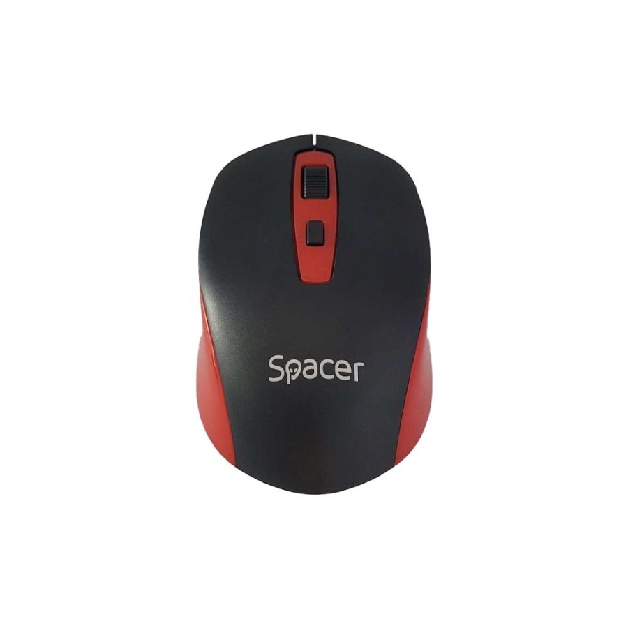 MOUSE Spacer, PC sau NB,1600 dpi, butoane/scroll 4/1, negru cu rosu - Img 3