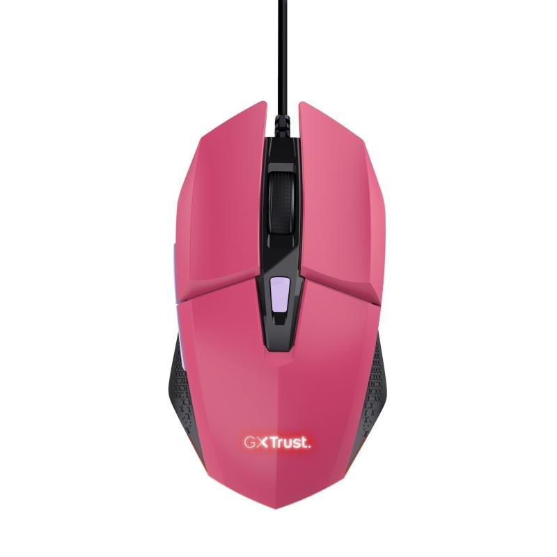 Mouse Trust GXT110W Felox cu fir, 6400 DPI, roz - Img 9