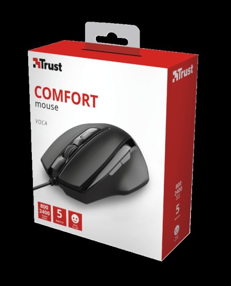 Mouse Trust Voca Comfort Mouse, negru - Img 7
