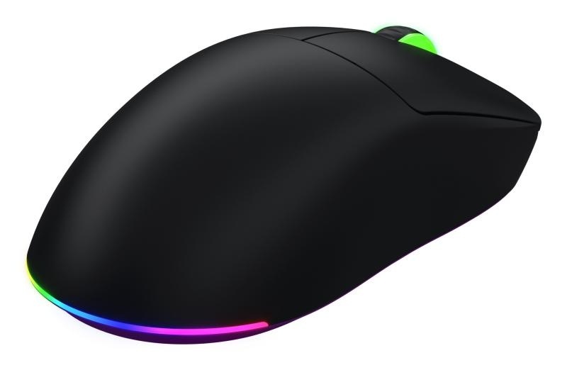 Mouse wireless Hator Quasar 3 ULTRA 8K, conectivitate 2.4GHz, bluetooth 5.4 si USB, polling rate pana la 8000Hz, senzor PixArt 3395, rezolutie maxima 30000 DPI, capacitate baterie 500 mAh, durata de viata baterie in modul wireless pana la 52 ore, timp - Img 6