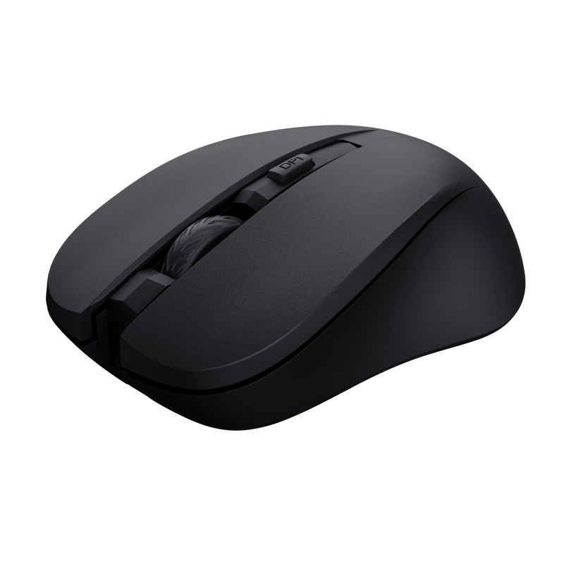 Mouse Wireless Trust Mydo, DPI:1000-1800, negru - Img 3