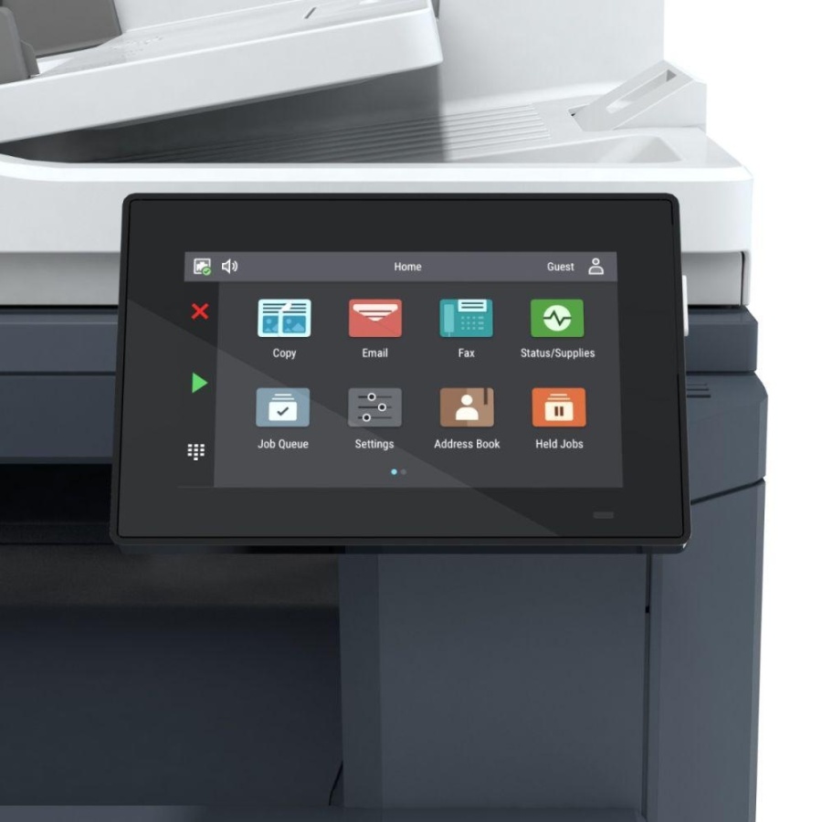 Multifunctional laser color Xerox C325V_DNI, dimensiune A4 (Printare,Copiere, Scanare, Fax), Dimensiune: A4, Viteza Până la 35 ppm color/alb-negru Letter/Până la 33 ppm color/alb-negru A4, Rezolutie Tipărire: 1200 x 1200 dpi, calitate culoare de 4800, - Img 3