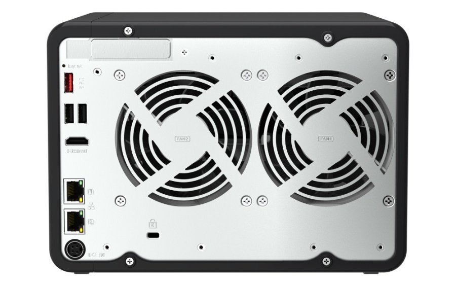 NAS QNAP 664 6-Bay, CPU Intel Celeron N5105/N5095 4-core/4-thread Processor, RAM 8GB (1x 8GB) DDR4, HDD 6 x 2.5"/3.5" SATA 6Gbps + 2 x M.2 2280 PCIe Gen 3 x1 SSD slots (neincluse), LAN: 2 x 2.5GbE, optional 10GbE expansion via a PCIe card, USB3.2 Gen2: 2 - Img 2
