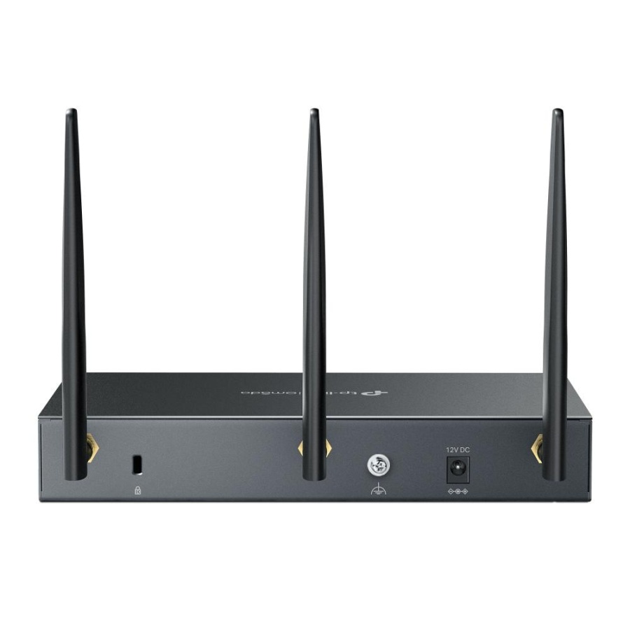 "Omada AX3000 Wi-Fi 6 Gigabit VPN Router PORT: 1× Gigabit SFP WAN/LAN Port, 1× Gigabit RJ45 WAN Port, 4× Gigabit WAN/LAN RJ45 Ports, 1× USB 3.0 SPEED: 574Mbps at 2.4 GHz + 2402 Mbps at 5 GHz (HE160) FEATURE: Integration with Omada SDN Controller, Support - Img 2