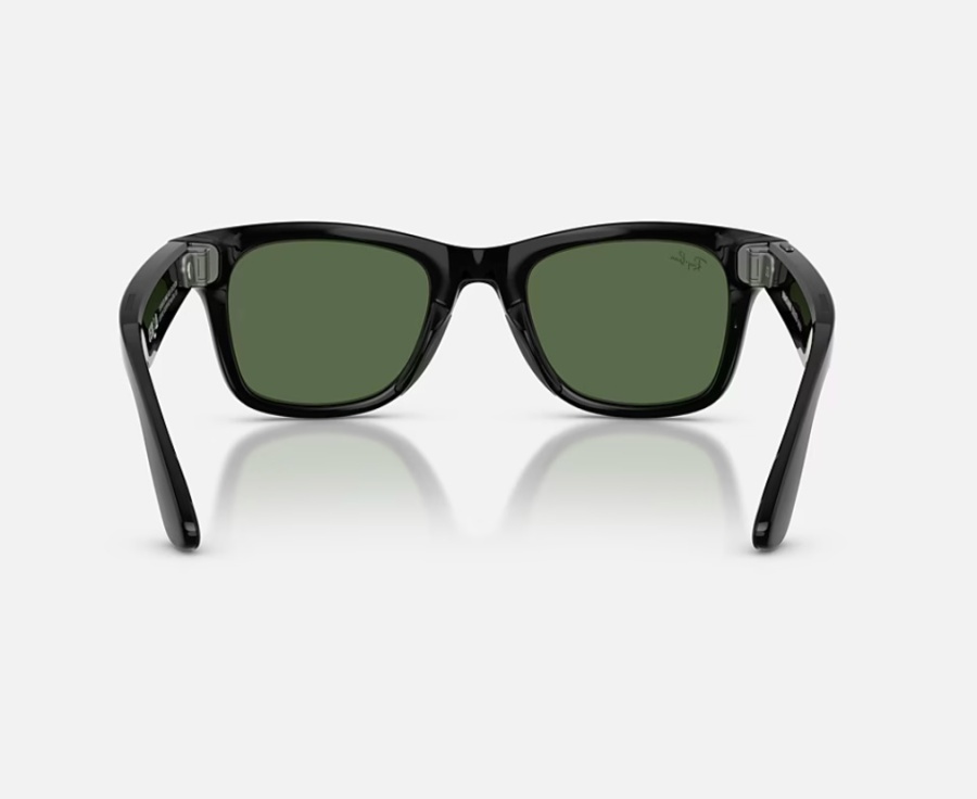 ORW4012 META WAYFARER High Bridge Fit - Shiny Black - G-15 Green Gen 2 - Img 3