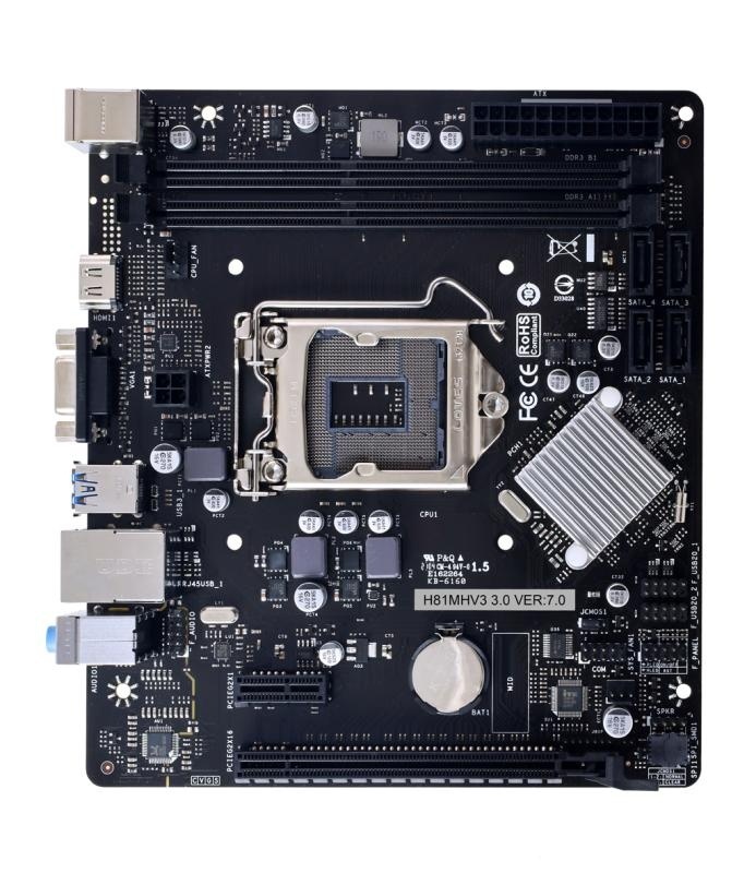 Placa de bază Biostar H81MV3 3.0 LGA1150 - Img 2