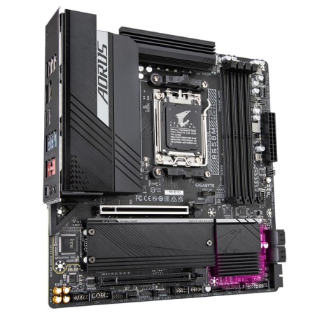 Placa de Baza GIGABYTE B650M AORUS ELITE AM5, 4x DDR5, 1x DP 1x HDMI, 2x PCIE 4.0 x16, 2x M.2, 4x SATA 6GB/s, mATX - Img 5