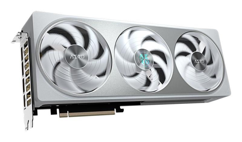 Placa Video GIGABYTE GEFORCE RTX 5070 AERO OC 12GB GDDR7 192 bit, PCIE 5.0, 3x DP 1x HDMI - Img 4