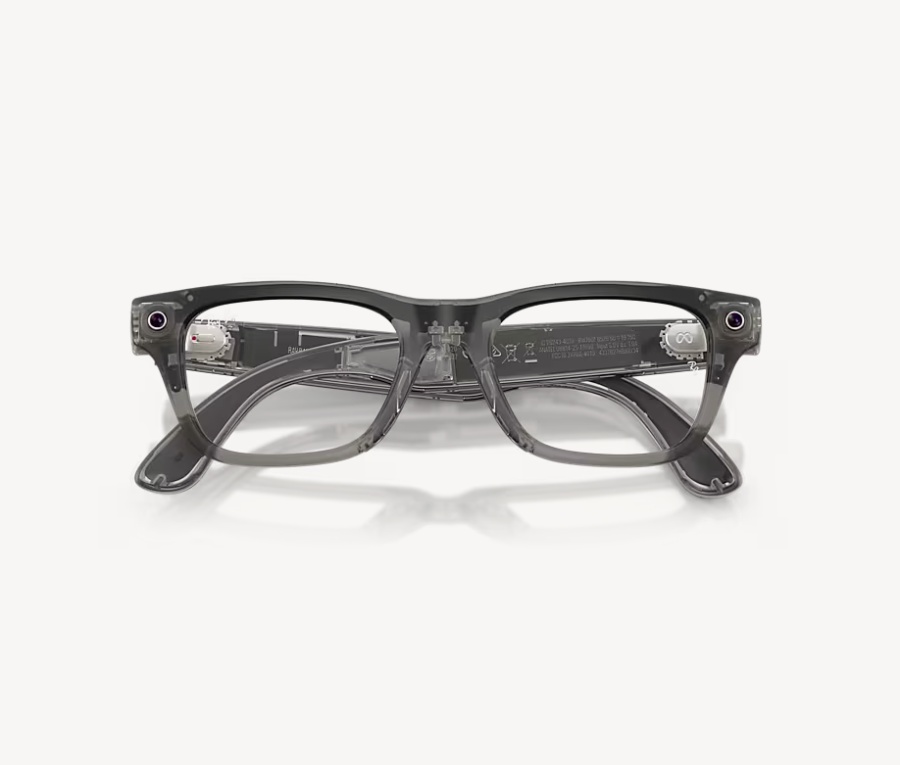 Ray-Ban Meta Blayzer Optics Gen 2 AI Glasses Matte Transparent Ice Grey/Demo - Img 5