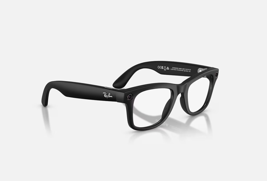 Ray-Ban Meta Wayfarer Gen 2 High Bridge FIT Matte Black Clear/Grey Transitions 50-22 - Img 5