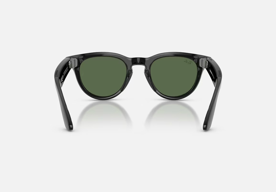 RayBan Meta HEADLINER Low Bridge Fit - Shinny Black - G-15 Green GEN2 - Img 4