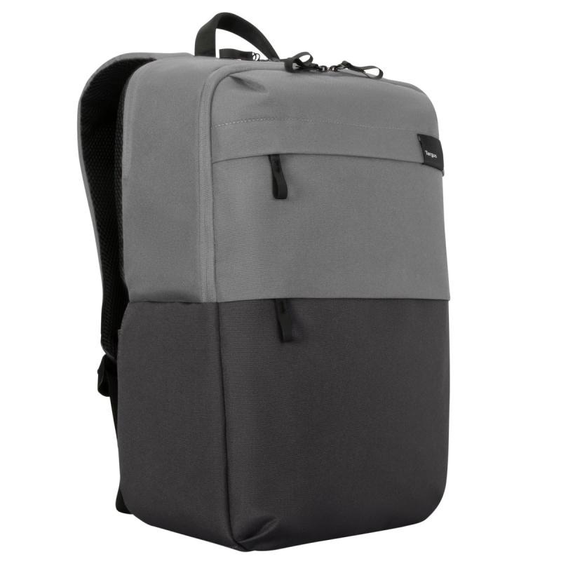 Rucsac laptop Targus 16" Sagano EcoSmart, pentru laptopuri de 16" sau mai mici, capacitate 22 de litri, material RPET 500, dimensiun: 33 x 19 x 53 cm, greutate 0.77 kg, negru/gri - Img 5