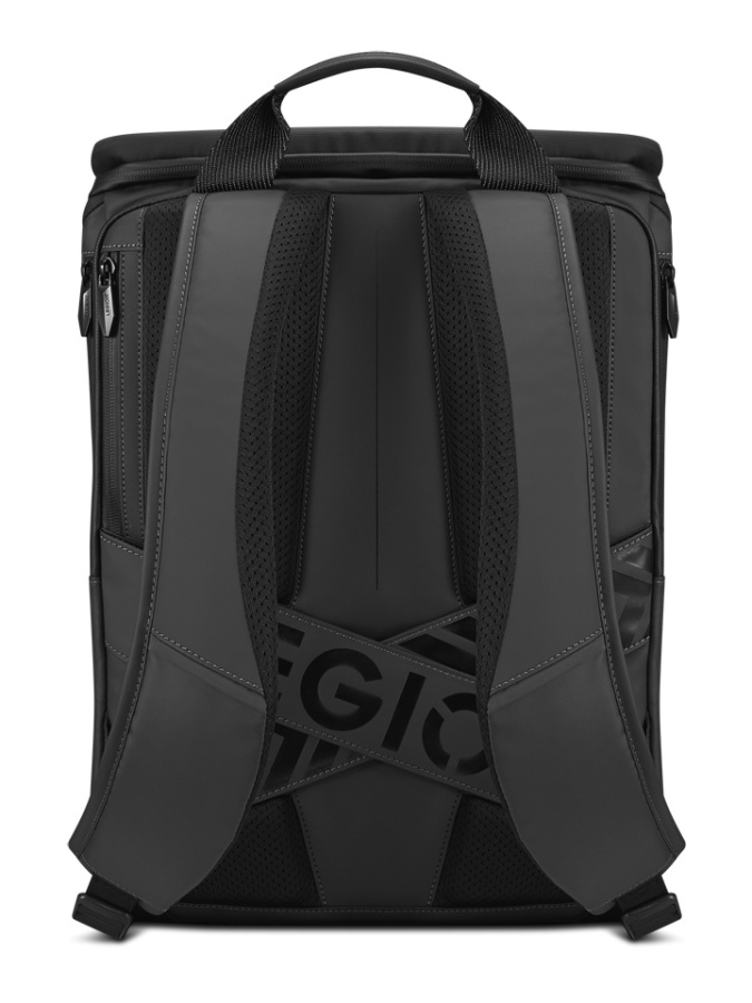 Rucsac Lenovo Legion 16 Armored GB900 pentru laptop de gaming de 16 inch; fabricat din poliester, cu invelis exterior din poliuretan; potrivit pentru dispozitive cu dimensiuni de pana la: 36 cm x 2.4 cm x 29 cm; greutate: 1.3kg; culoare: negru - Img 9