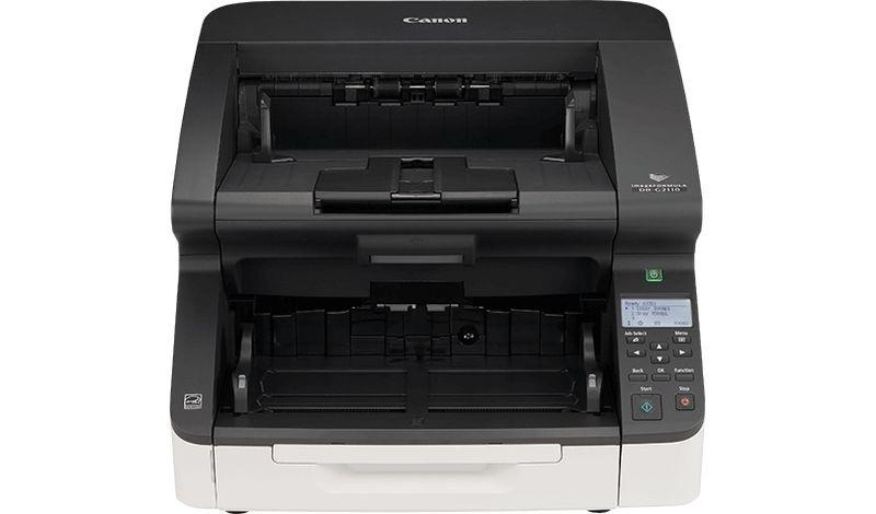 Scanner Canon DR-G2110, dimensiune A3, tip sheetfed, viteza scanare: 110ppm alb-negru si color, duplex, omitere pagini goale, rezolutie optica 600dpi, rezolutie hardware 600x600dpi, ADF 500 coli, senzor CIS, software: Driver ISIS, driver TWAIN (32/64 de - Img 5