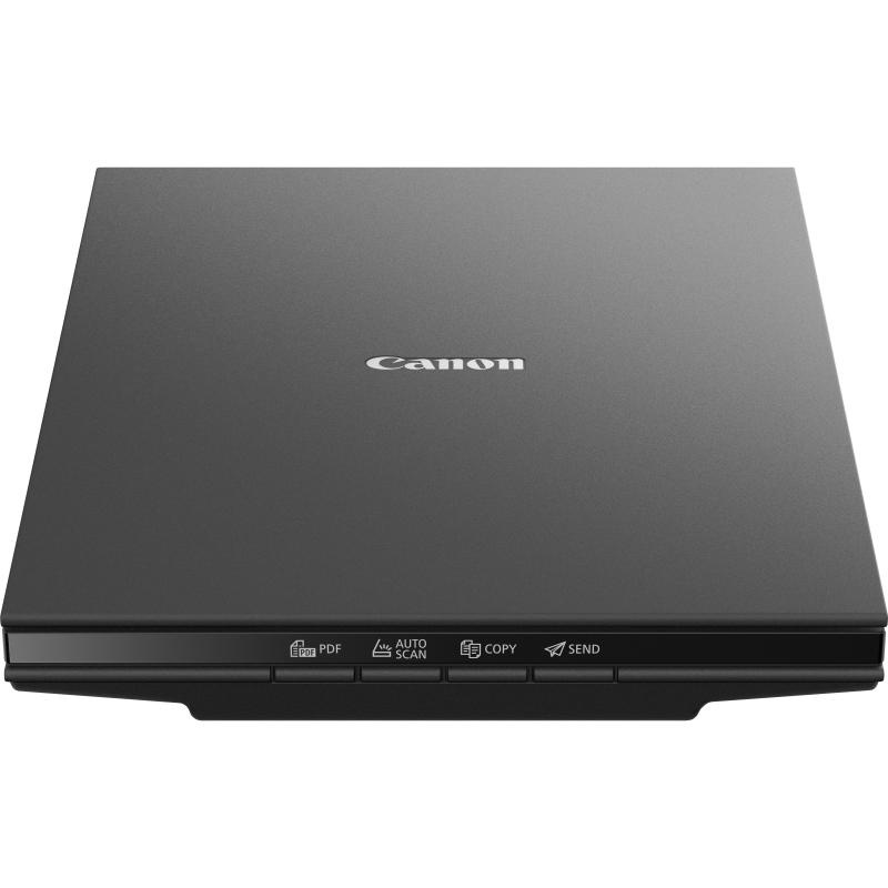 Scanner Canon Lide 300, dimensiune A4, tip flatbed, viteza scanare 2,2 msec./linie (300dpi), 14.8 msec./linie (2400 dpi), rezolutie optica 2400 x 4800dpi, senzor CIS, 4 butoane (PDF, AUTOSCAN, COPY, SEND), interfata: USB 2.0. - Img 5