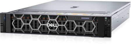 Server Dell PowerEdge R7625 Rack 2x AMD EPYC 9224 2.50GHz, 24C/48T, 64M Cache (200W) DDR5-4800, 2x 32GB RDIMM, 5600MT/s, Dual Rank, 2x 480GB SSD SATA Read Intensive 6Gbps 512e 2.5in Hot-plug AG Drive, 2.5 Chassis with up to 16 SAS4/SATA Drives, Smart