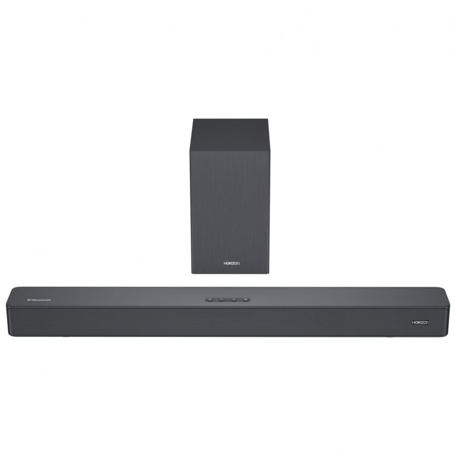 SOUNDBAR HORIZON HAV-S2630W / System 2.1 / Max Audio Power 110W (30W x2 + 50W) / Wireless Subwoofer / Digital Optical / AUX (3.5mm) / HDMI-ARC (CEC) / BT 5.4 / USB Playback / DOT-Matrix Display / Remote + Button Keys / Impedance: 4Ω x2 + 4Ω / Signal to - Img 2