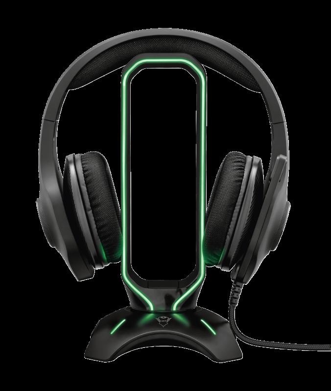 Suport Casti Trust GXT 265 Cintar RGB Headset Stand - Img 2